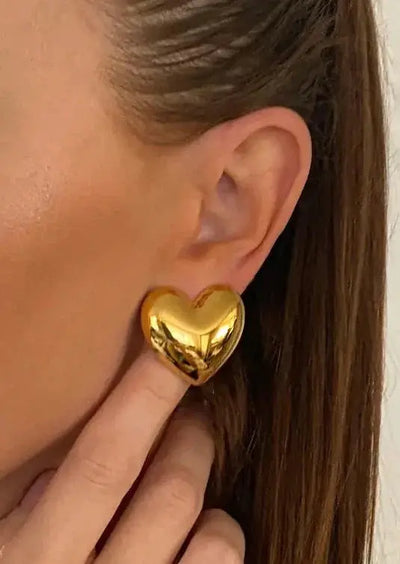 Isabel | Elegante Amor-Creolen in Gold Zendoo.de