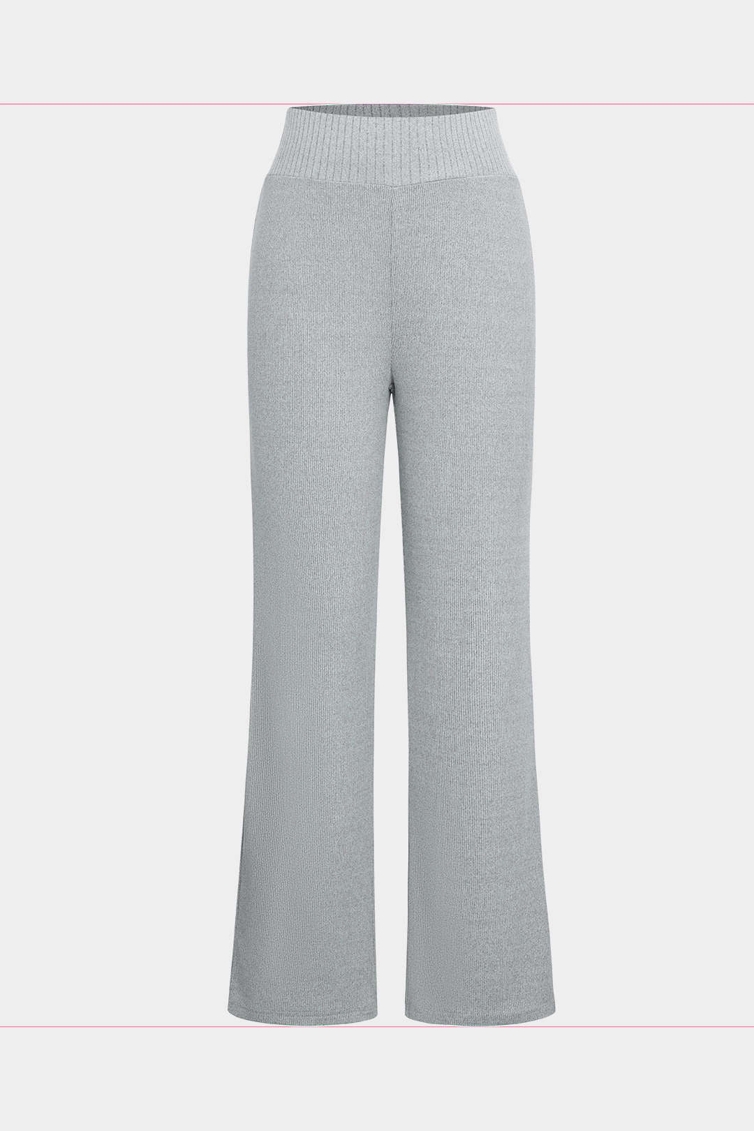 Selina | Kuscheliges Strick-Zweiteiler-Set mit Hoodie & Weitbein-Hose