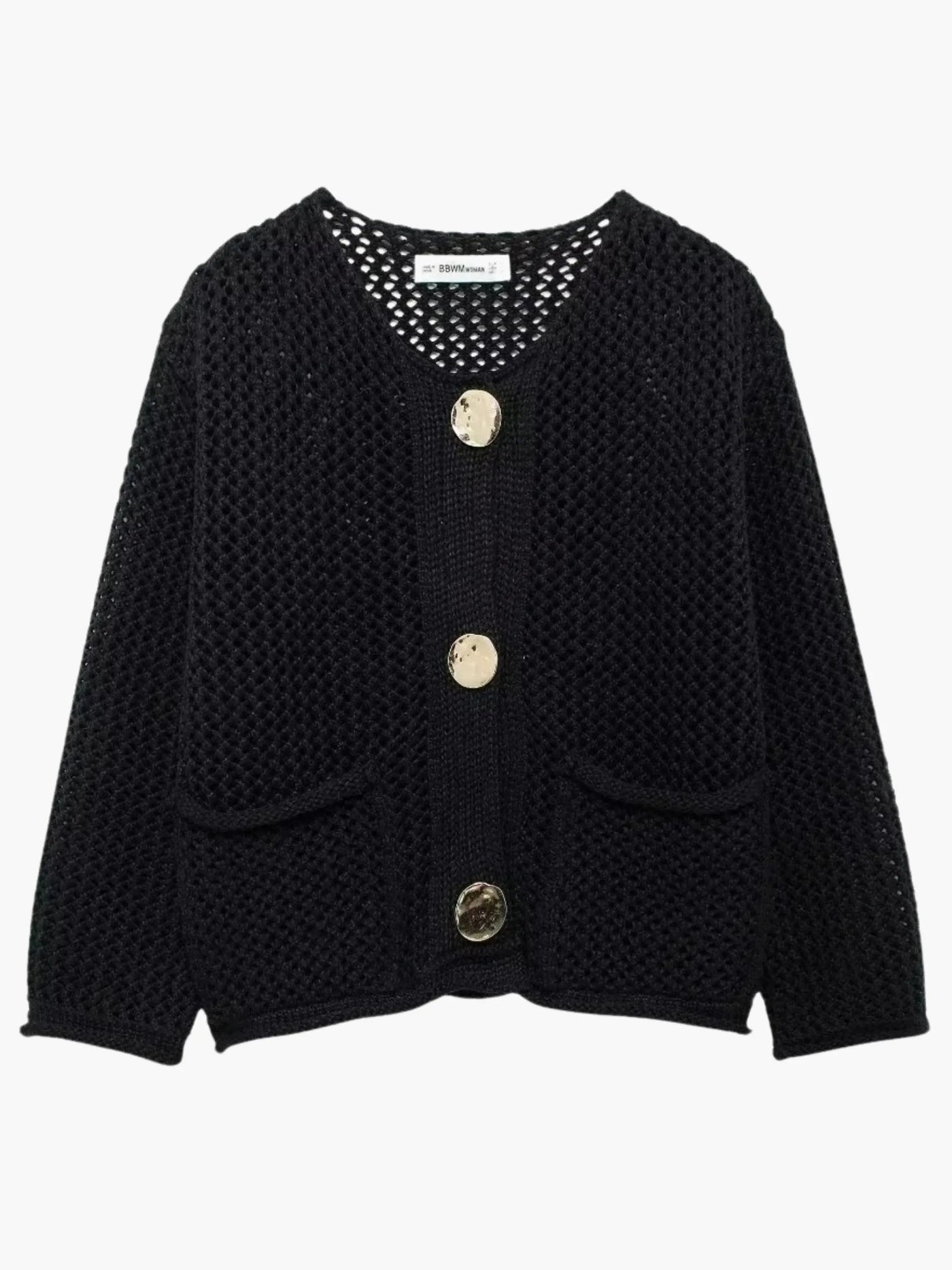 Lya | Grobstrick-Strickjacke