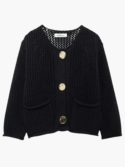 Lya | Grobstrick-Strickjacke