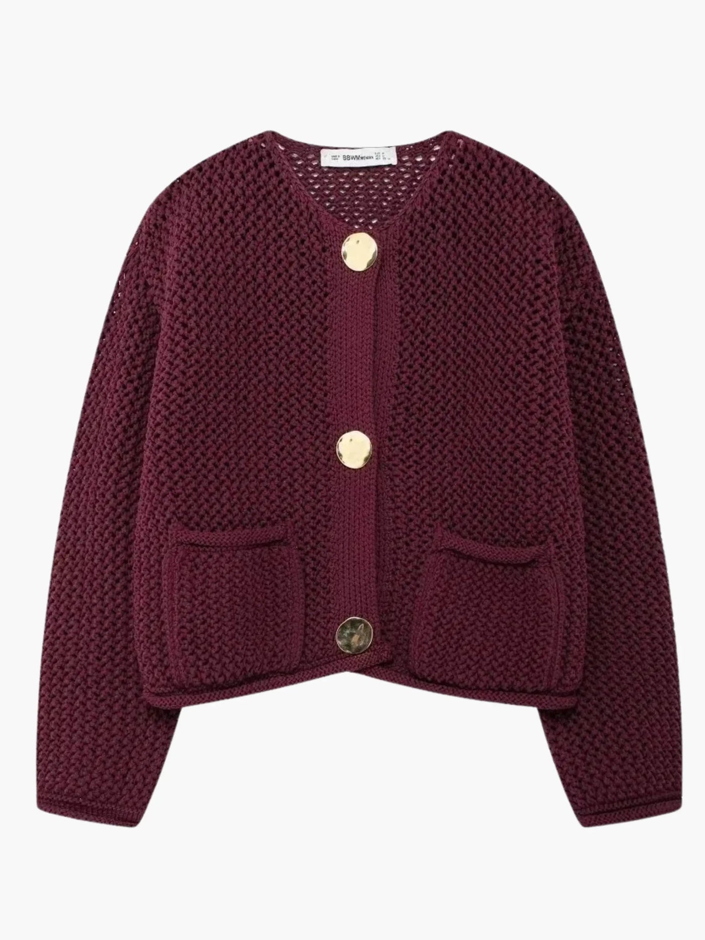 Lya | Grobstrick-Strickjacke