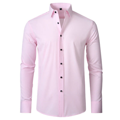 Benjamin | Classic Slim Fit Stretchable Langarm Business Hemd