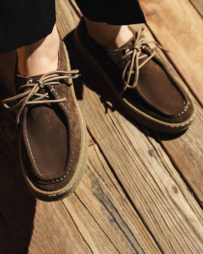 Maverick | Kreppsohle Robuste Herren Wildleder Mokassin
