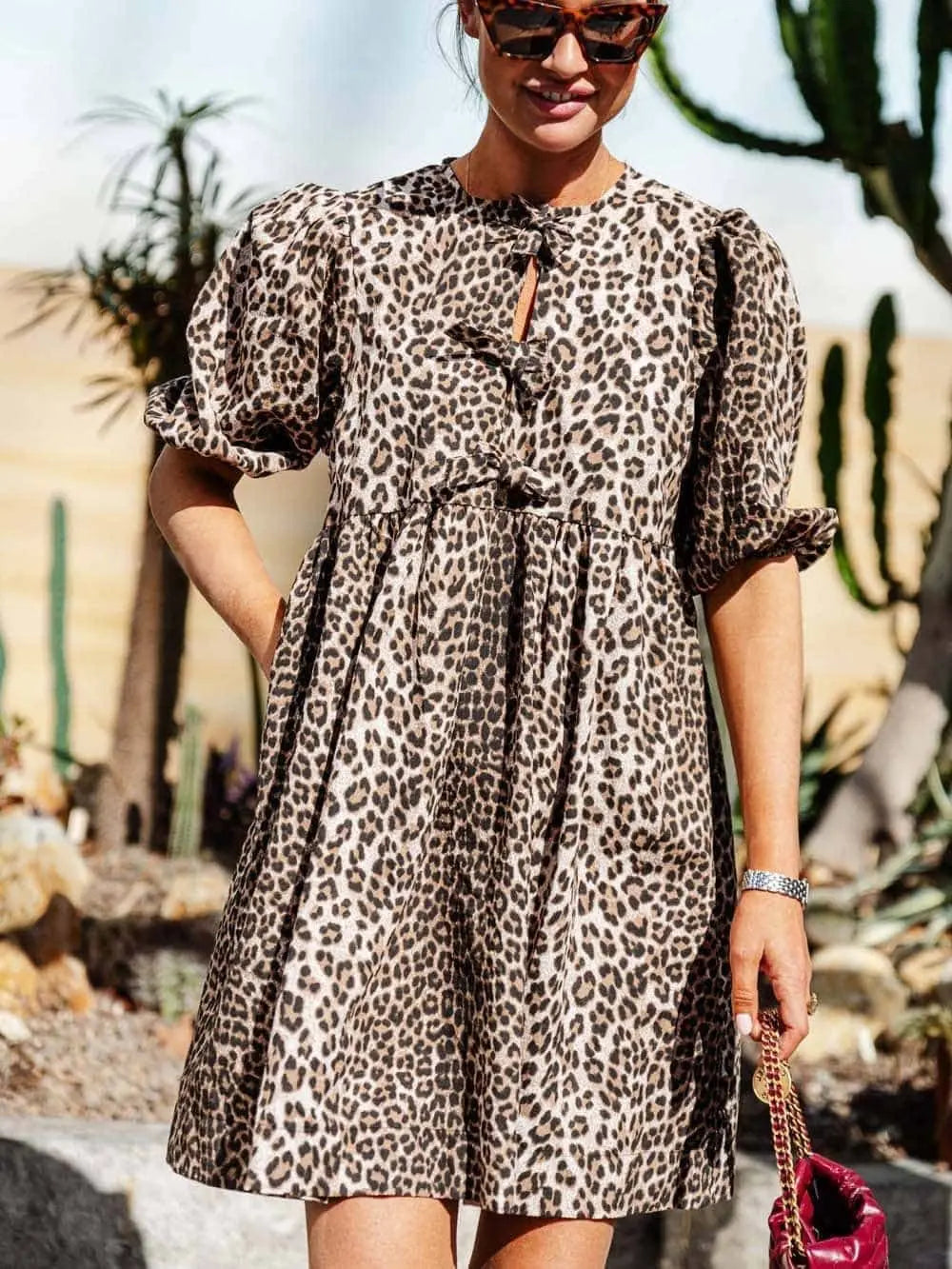 Chiara | Leoparden Kleid Zendoo.de