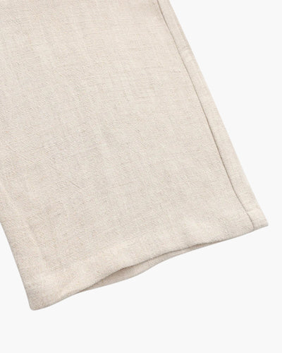 Adrian | Leichte Slim Fit Herren Sommer Leinenhose mit Kordelzug