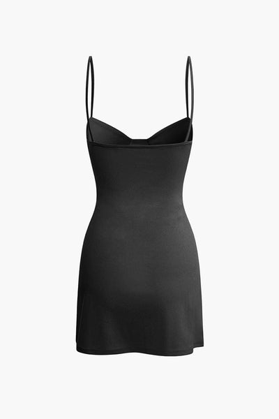 Scarlett | Figurbetontes Spaghetti-Träger-Kleid – Klassischer Chic mit femininer Note