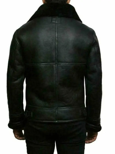 Noah | Luxuriöse Shearling-Lederjacke