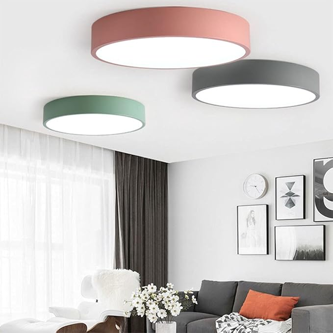 NordLuxe | Skandinavische runde LED-Deckenleuchten