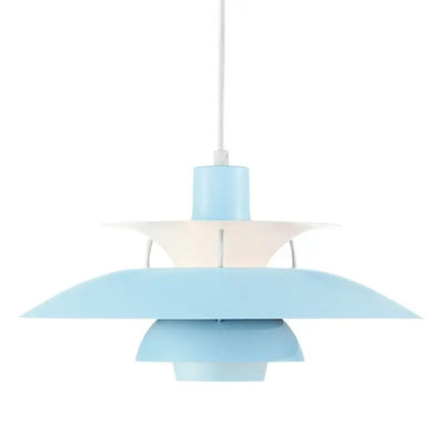 MaxMosaic | Moderne Schatten LED Hängelampe Buntes Metall Wohn/Schlafzimmer/Esszimmer Zendoo.de