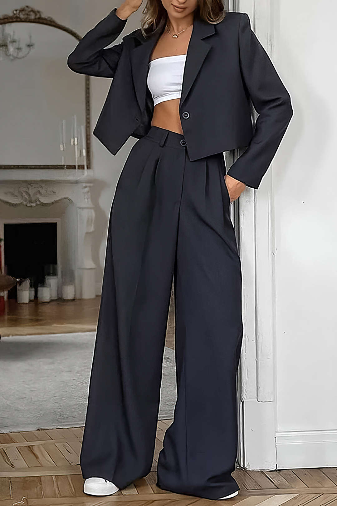 Feline | Moderner Blazer & Weite Hose für Stil.