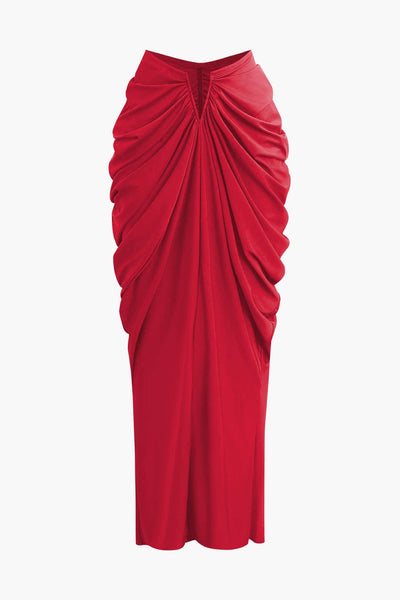 Desiree | Elegantes Off-Shoulder-Set mit Drapierung