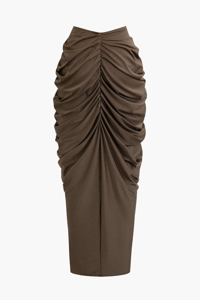 Desiree | Elegantes Off-Shoulder-Set mit Drapierung