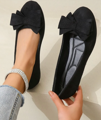 Elegante Ballerinas mit Schleife – Bequem & Stilvoll