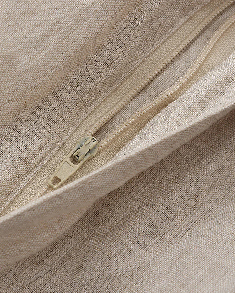 Waylon | Lightweight Herren Sommer Leinen-Shorts mit Kordelzug