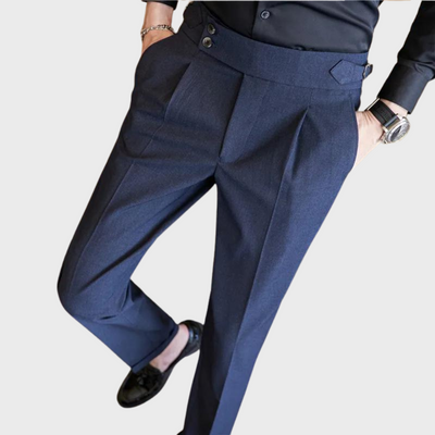 Alaric | Hose mit hohem Bund Stilvoll bequem und pflegeleicht