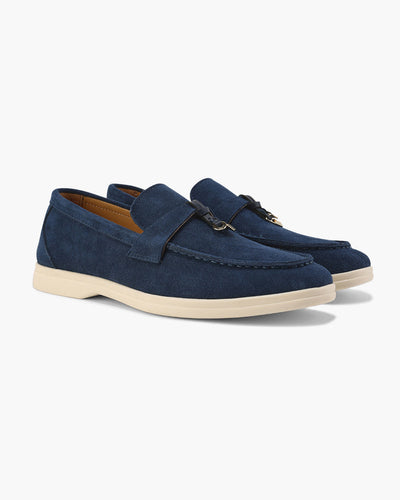 Charlotte | Old Money Style Wildleder Loafer mit Tassel-Detail