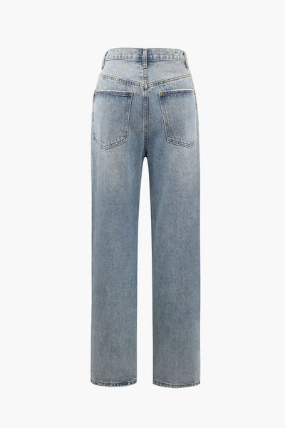 Cornelia | Damenjeans mit asymmetrischem Bund