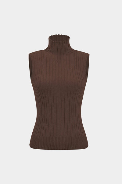 Luanne | Elegantes Dreiteiliges Set aus Geripptem Strick