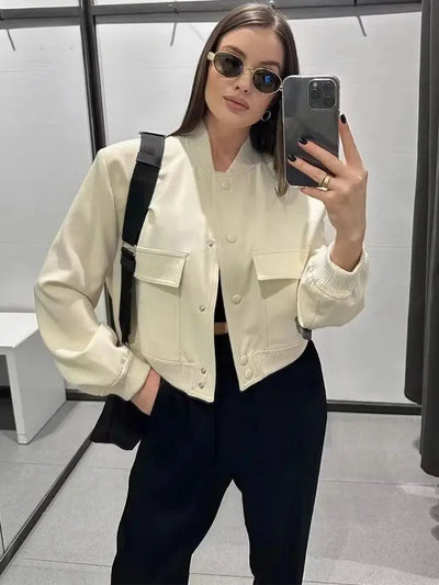 Megan | Vintage Streetwear Bomberjacke Zendoo.de