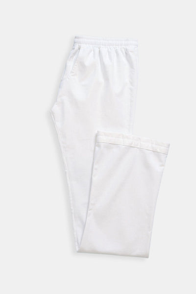 Leonardo | Herren-Loungebundhose in Weiß mit Kordelzug