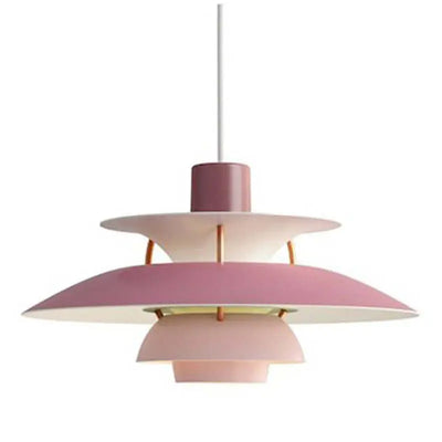 MaxMosaic | Moderne Schatten LED Hängelampe Buntes Metall Wohn/Schlafzimmer/Esszimmer Zendoo.de