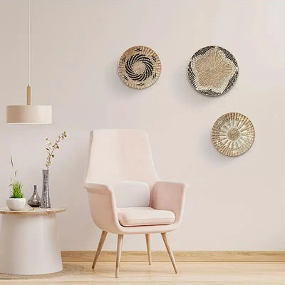 Zendoo | Glamora Boho Rattan Wandkorb Zendoo.de