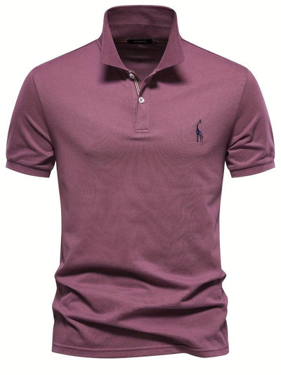 Mateo | Slim Fitted Klassisches Poloshirt mit dezentem Kragendetail