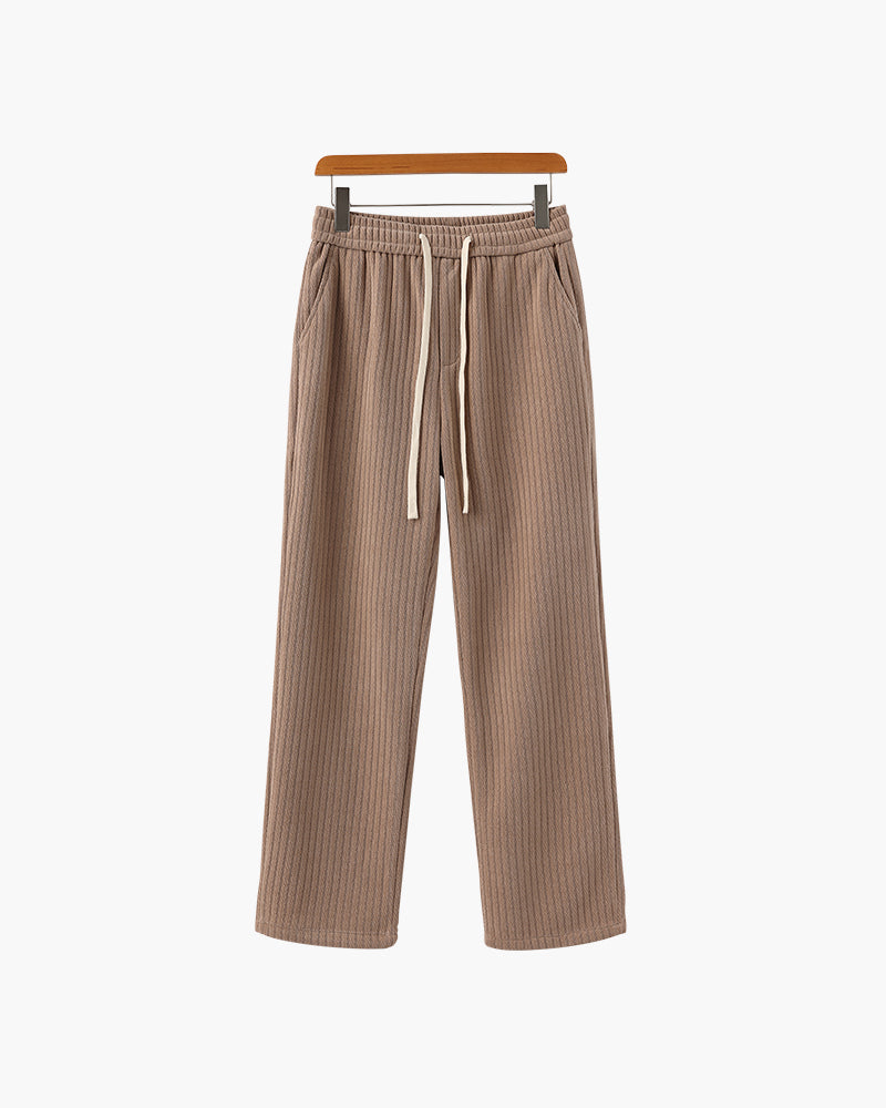 Leonardo | Herren Cordhose mit weitem Bein & Kordelzug