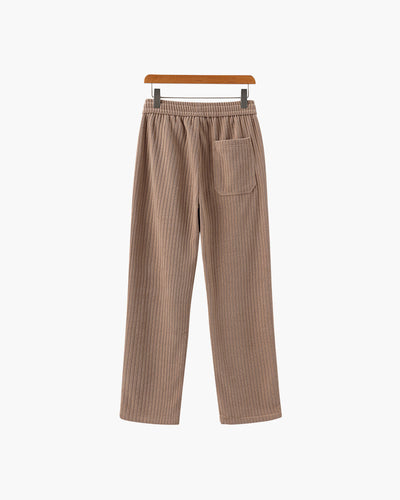Leonardo | Herren Cordhose mit weitem Bein & Kordelzug