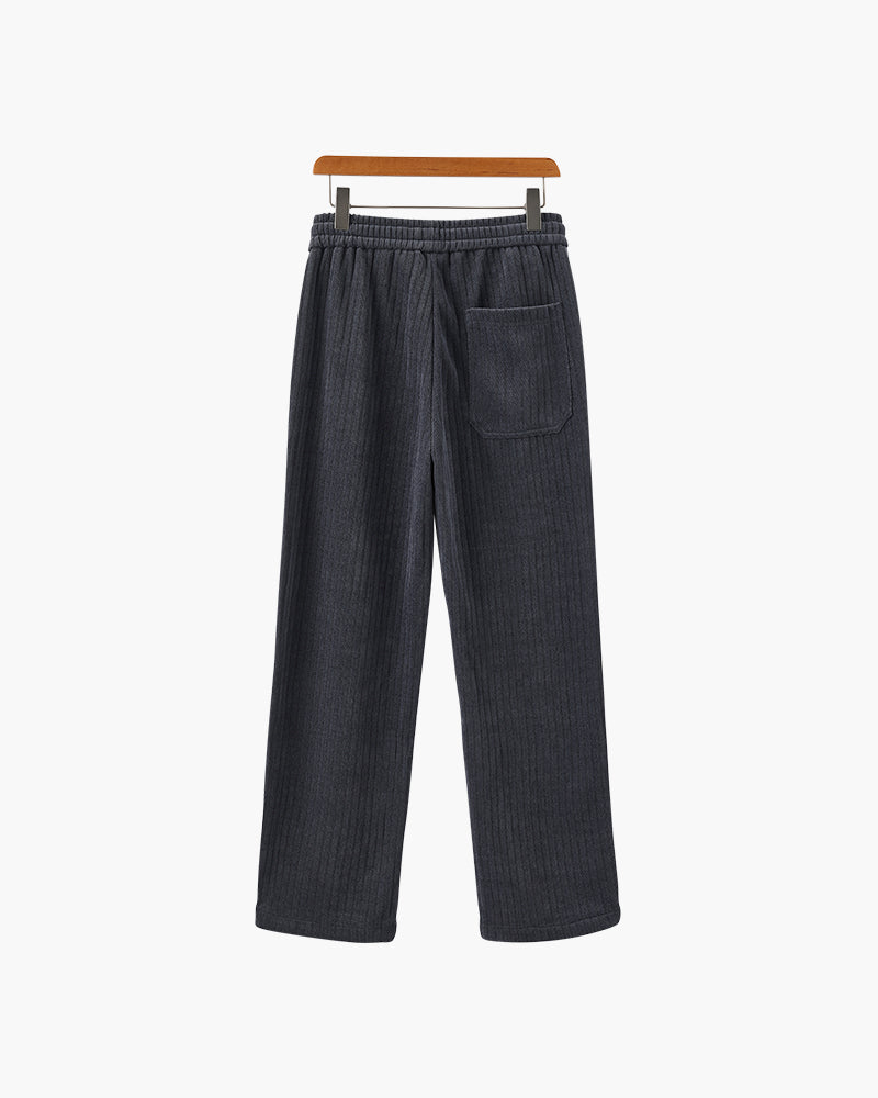 Leonardo | Herren Cordhose mit weitem Bein & Kordelzug