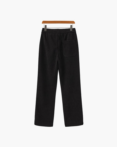 Leonardo | Herren Cordhose mit weitem Bein & Kordelzug
