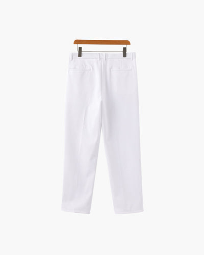 Enzo | High-Waist mit weitem Bein Anzughose