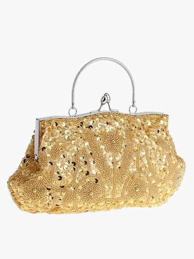 Adina | Vintage-inspirierte, bestickte Handtasche