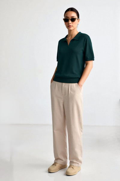 Poloshirt mit kurzen Ärmeln