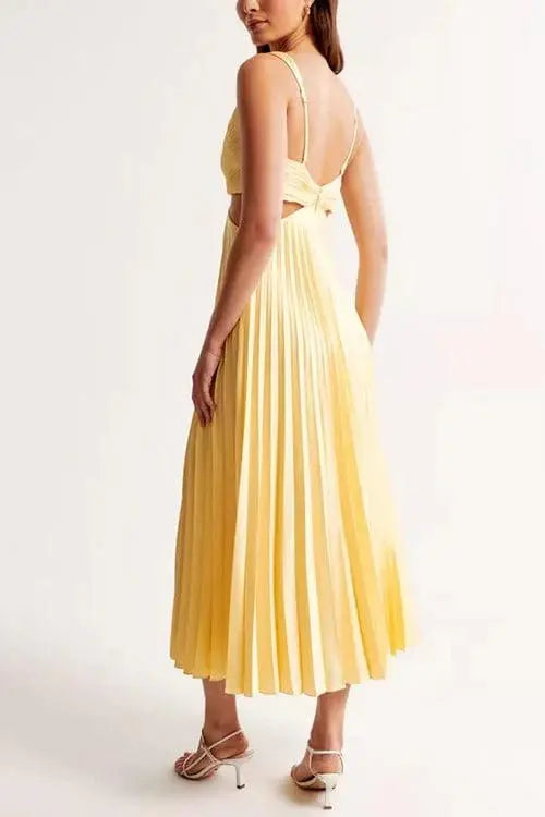 Kesley | Elegant Plissee-Kleid Zendoo.de