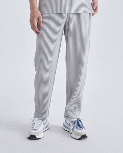 Robert | Lockere Passform Elastischer Bund Baumwoll-Rippstrick-Hose
