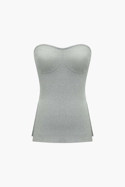 Athena | Elegantes Zweiteiler-Set mit Bustier-Top & Shorts