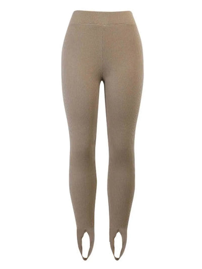 Clara | Gerippte Mid-Waist-Leggings – Komfort und Stil für Jeden Tag Zendoo.de