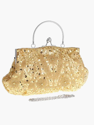 Adina | Vintage-inspirierte, bestickte Handtasche