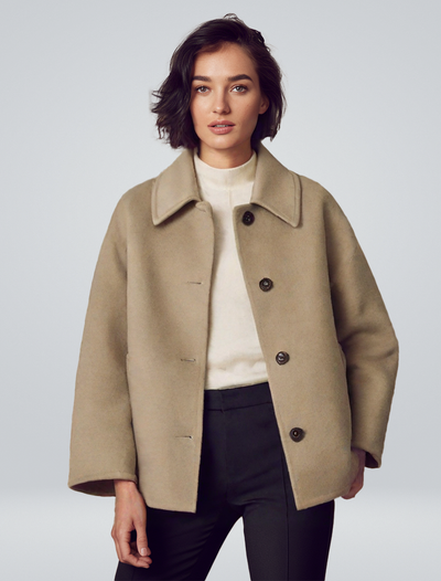 Clara | Oversized Wollmantel