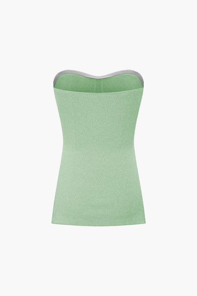 Athena | Elegantes Zweiteiler-Set mit Bustier-Top & Shorts