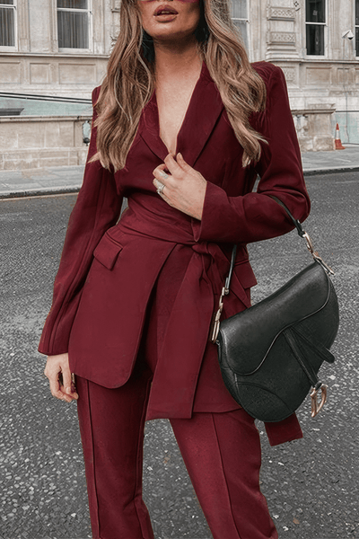 Camilla | Elegantes Zweiteiler-Set mit Blazer & Hose