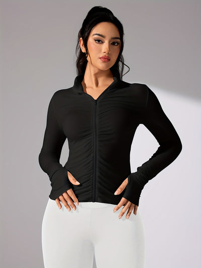 Wilma | Lässige langärmelige Sportjacke für Frauen