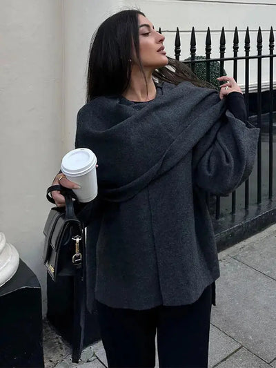 Ella | Elegante Cape-Jacke – Zeitloser Stil und Vielseitige Eleganz Zendoo.de
