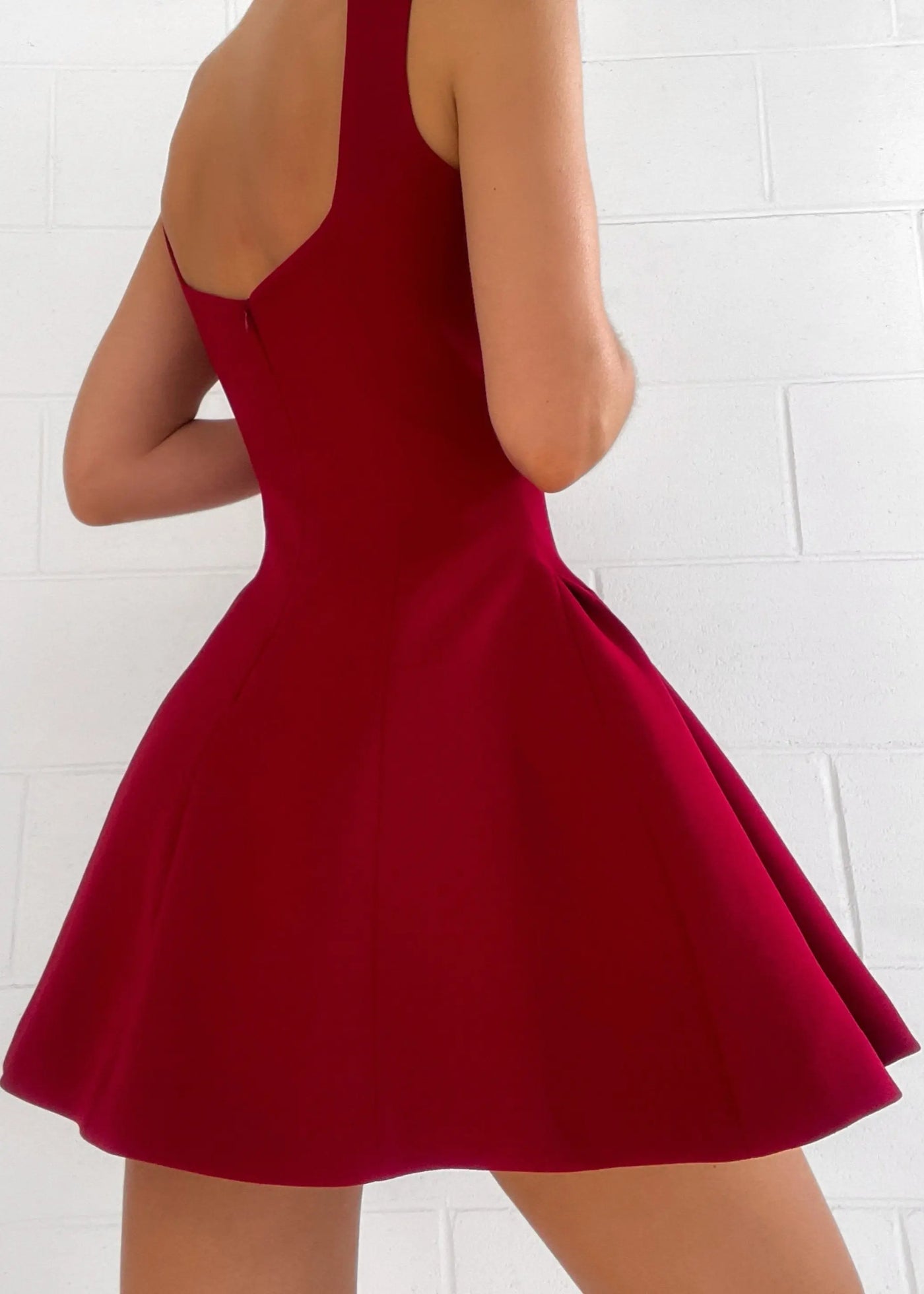 Vivienne | Kleid - Karmesinrot Zendoo.de