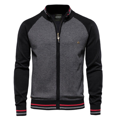 Don | Herren Strickjacke mit Reißverschluss – Modern, Bequem &amp; Vielseitig
