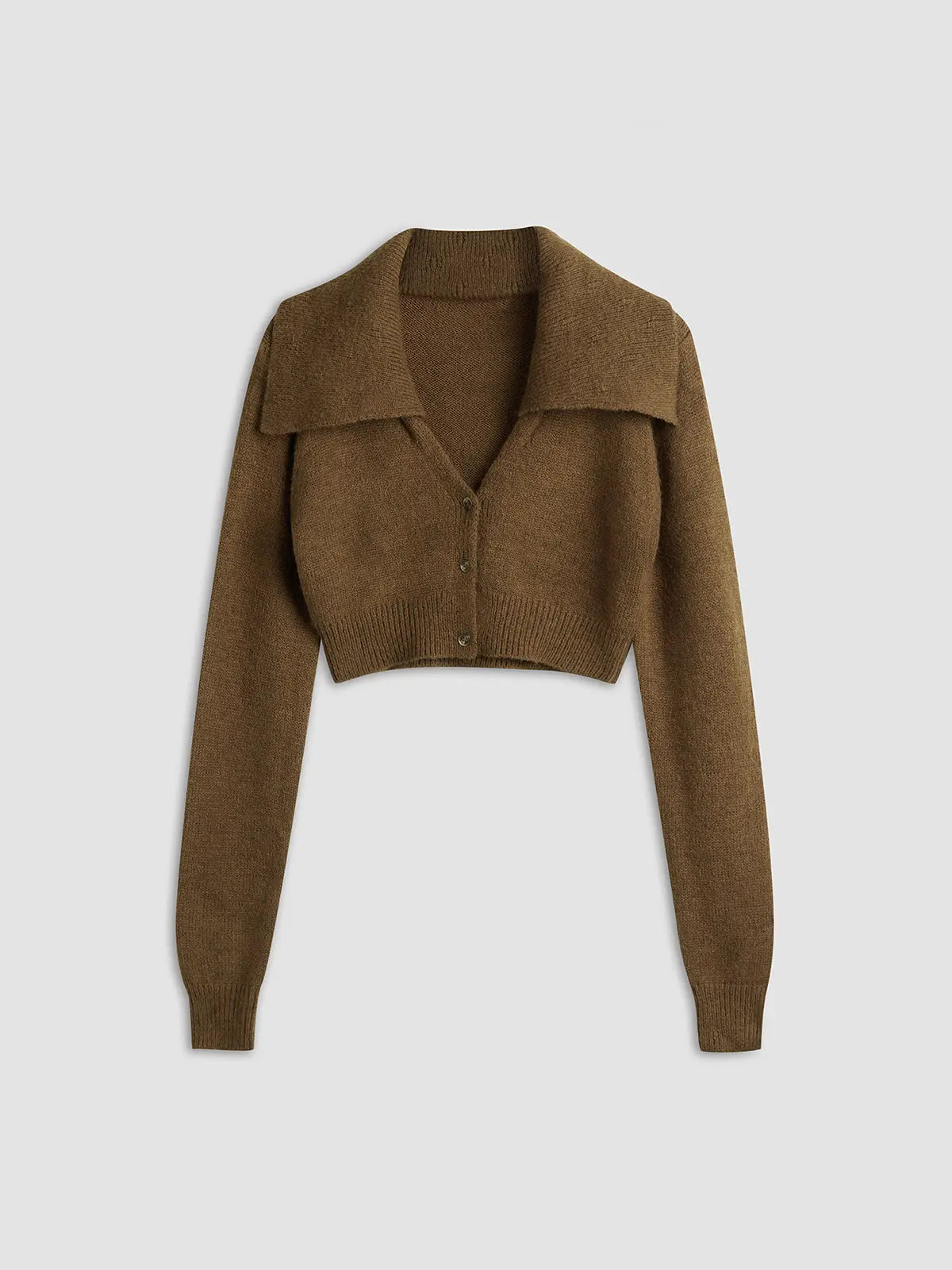Frieda | Kurz-Strickjacke mit Kragen Zendoo.de