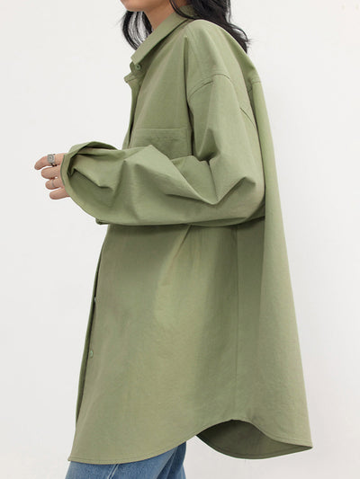 Oversized Damen Bluse in Altrosa – Locker, Elegant & Vielseitig