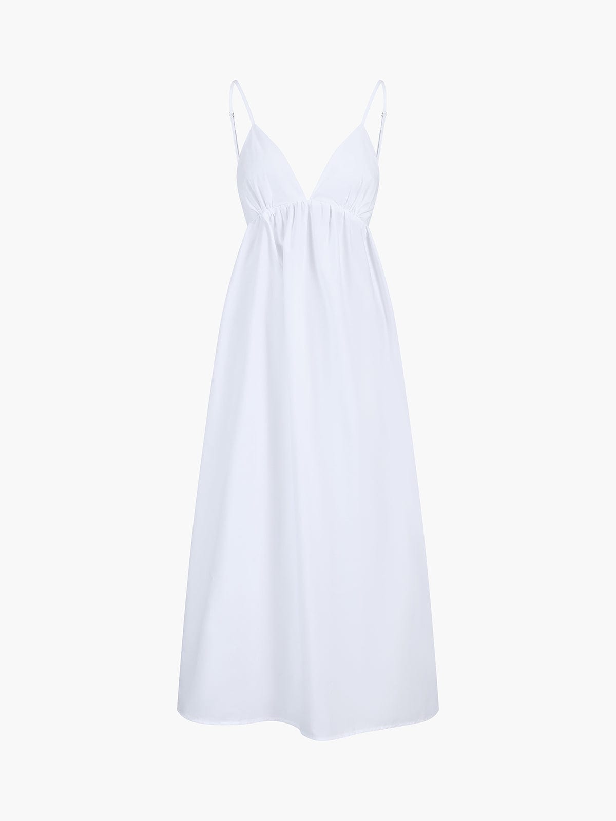 Elena | Rückenfreies Maxi-Kleid mit Cut-Out – Zeitlose Sommer-Eleganz