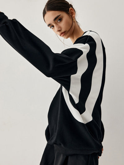 Fay | Seitenstreifen Pullover